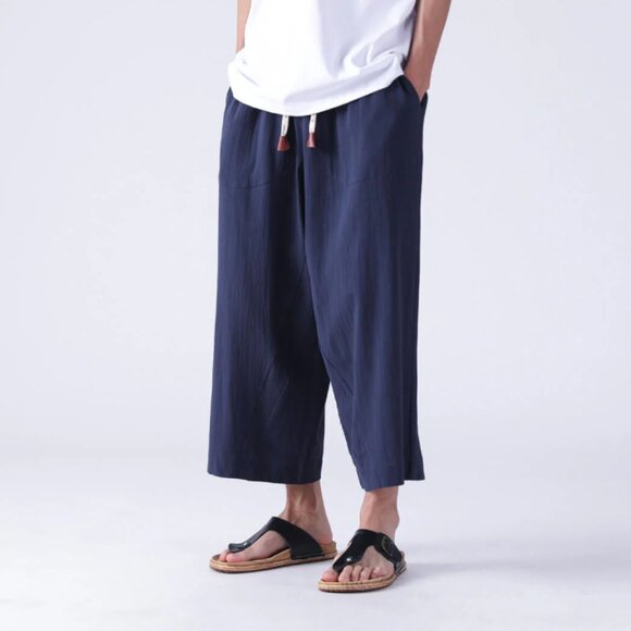 Men's Sekino Cropped Pants, Size M - Picture 2 of 4